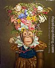 Unknown Artist Dress Monkey 1 painting